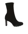 Alexander Mcqueen Slim Tread Boots In Black