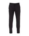 Alexander Mcqueen Zipper Casual Pants In Black
