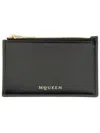 Alexander Mcqueen Women Zippered Card Holder