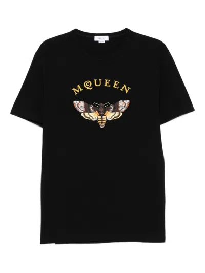 ALEXANDER MCQUEEN ALEXANDER MCQUEENEMBROIDERED T-SHIRT
