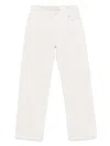 Alexander Mcqueen Straight-leg Jeans In White