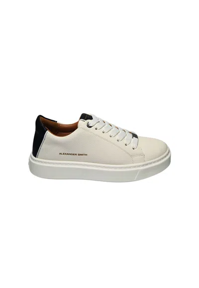 Alexander Smith Albbldm-9066-wbk  Men's White Leather