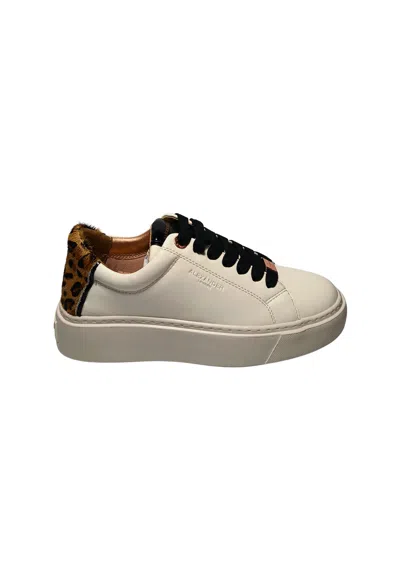 Alexander Smith Albclhw-8189-fcs  Women's White Leather In Neutral