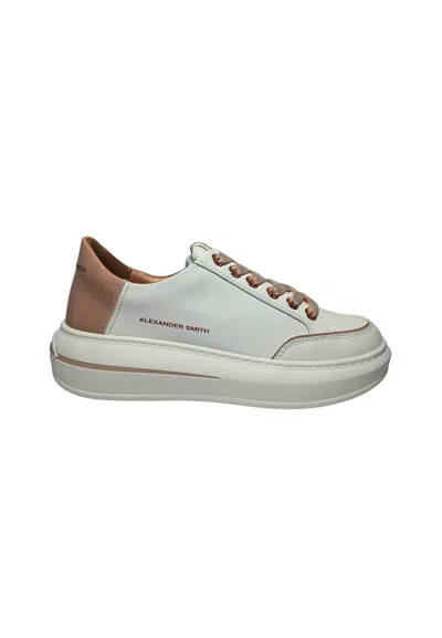 Alexander Smith Asbblsw-1807-wlu  Women's White Leather