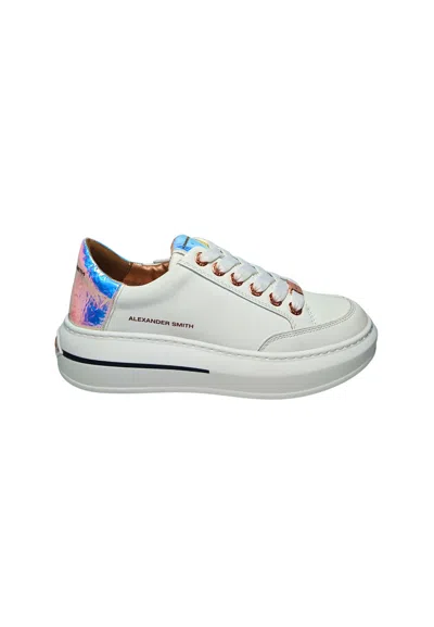 Alexander Smith Asbblsw-1896-wri  Women's White Leather