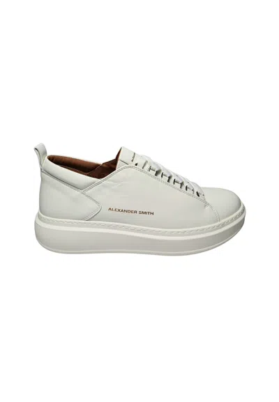 Alexander Smith Asbbwym-2311-twt  Men's White Leather