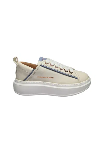 Alexander Smith Asbbwyw-0076-wlf  Women's White Leather In Multi