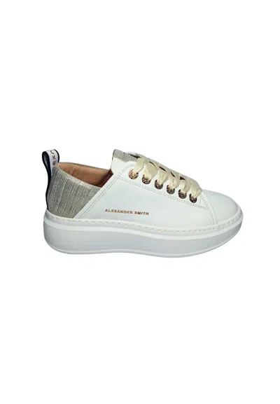 Alexander Smith Asbbwyw-0297-wgd  Women's White Leather