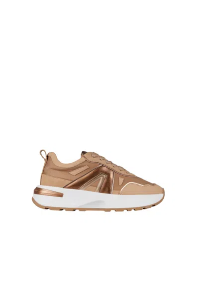 Alexander Smith Asbclpw-2192-snd  Woman Leather Beige In Brown