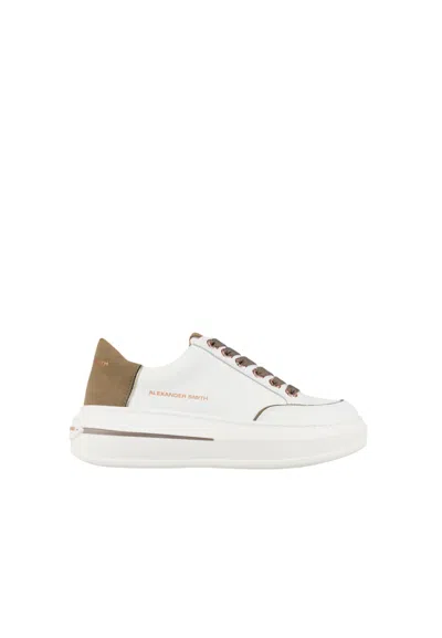 Alexander Smith Asbclsw-1752-wmt  Women's White Leather