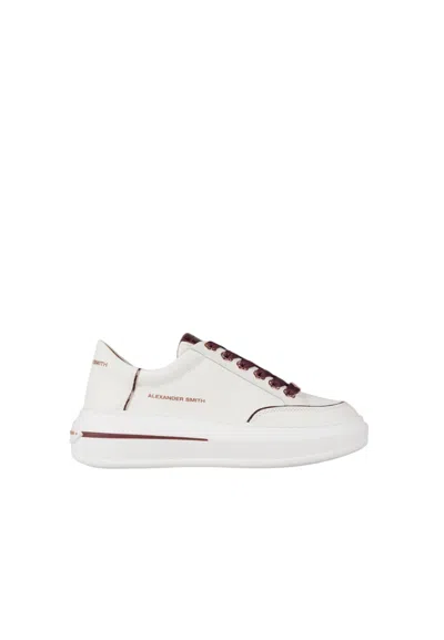 Alexander Smith Asbclsw-1798-fbx  Women's White Leather