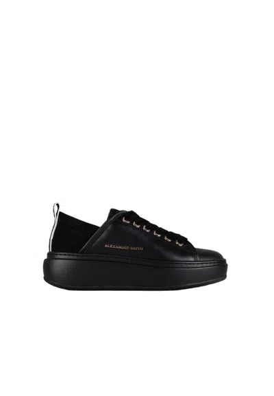 Alexander Smith Asbcwhw-0525-tbk  Women's Leather Black