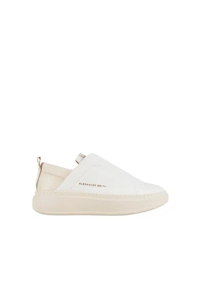 Alexander Smith Asbcwlw-0600-wnu  Women's White Leather