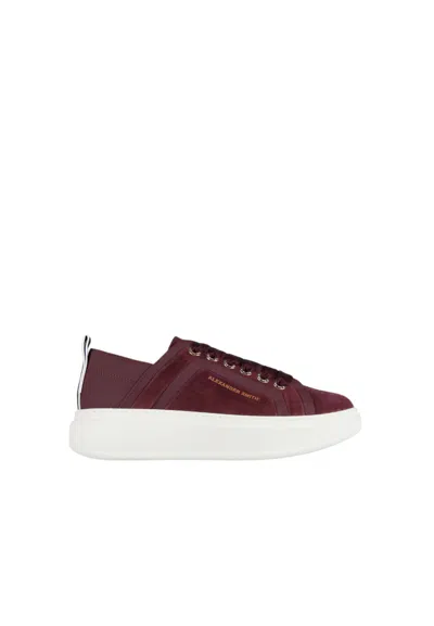 Alexander Smith Asbcwnw-0104-bdx  Women's Leather Bordeaux In Multi
