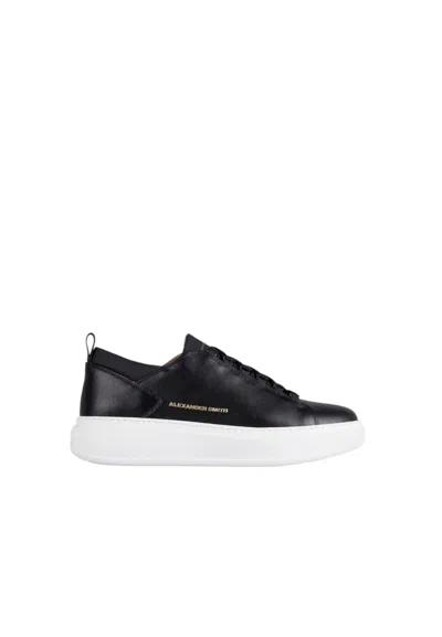 Alexander Smith Asbcwym-2264-blk  Men Leather Black