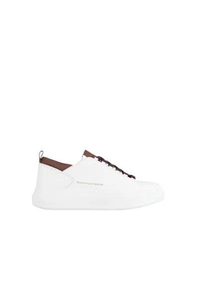 Alexander Smith Asbcwym-2264-wbo  Men's White Leather