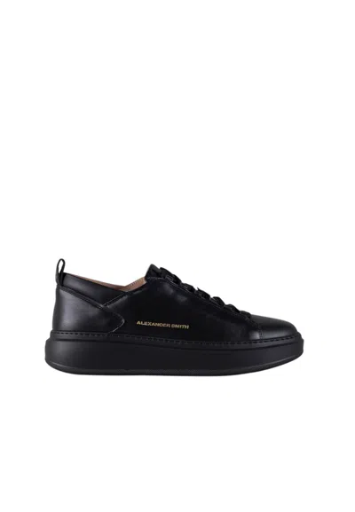 Alexander Smith Asbcwym-2266-tbk  Men Leather Black