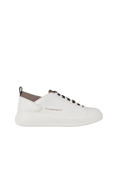 Alexander Smith Asbcwym-2267-wbo  Men's White Leather
