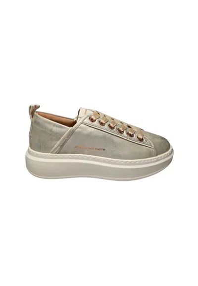 Alexander Smith Asbcwyw-0057-plt  Woman Gold Leather