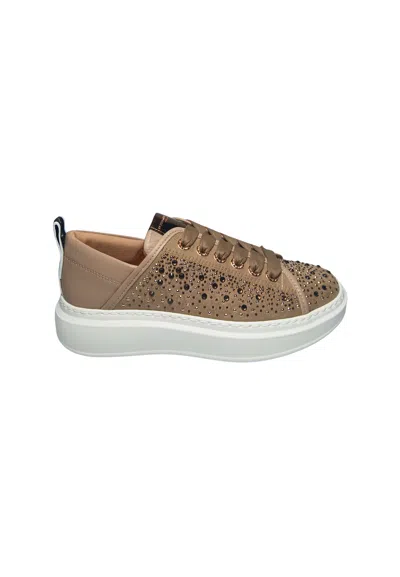 Alexander Smith Asbcwyw-0086-lto  Women's White Leather In Brown