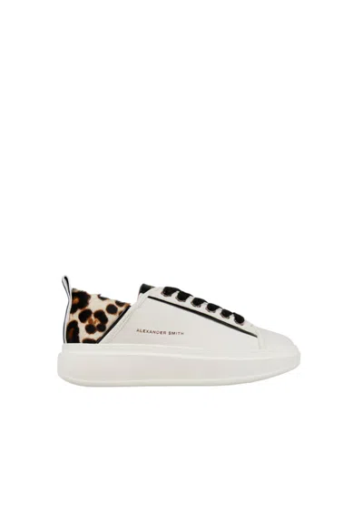Alexander Smith Asbcwyw-0224-wcs  Women's White Leather