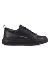 Alexander Smith Black Trainers With Cushioned Sole In Black