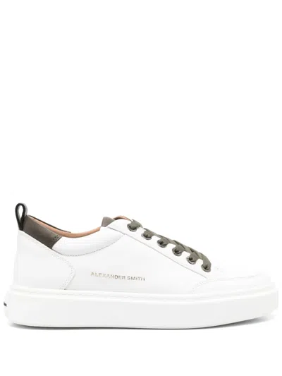 Alexander Smith Bond Sneakers In White