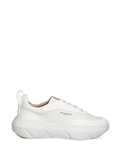 Alexander Smith Eclipse Lace-up Sneakers In White