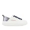 Alexander Smith Ecowembley Sneakers In White Eco Leather In White