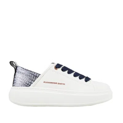 Alexander Smith Ecowembley Sneakers In White Eco Leather