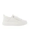 ALEXANDER SMITH ECOWEMBLEY SNEAKERS IN WHITE VEGAN LEATHER