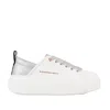 Alexander Smith Ecowembley Sneakers In White Vegetable Leather In White