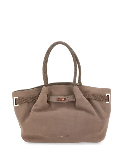Alexander Smith L Brooke Woven-insert Tote Bag In Red