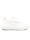 Alexander Smith Leather Sneakers In White