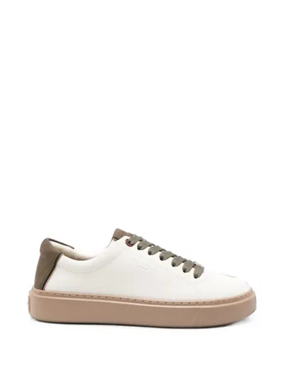Alexander Smith London Leather Sneakers In White