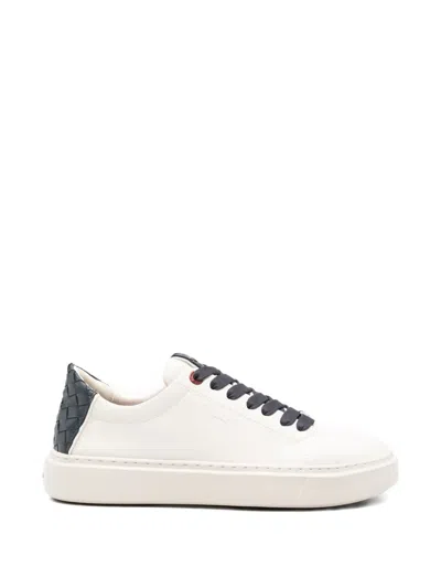 Alexander Smith London Woven Panel Sneakers In Multi