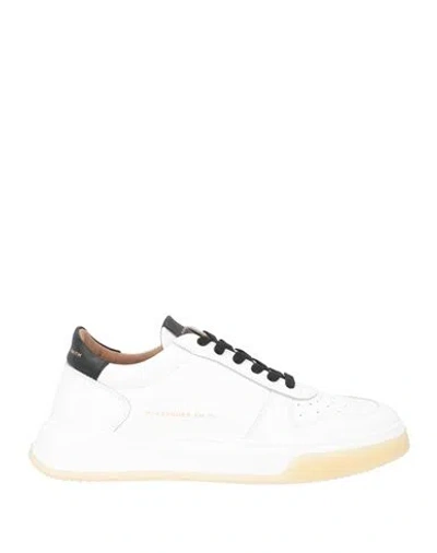 Alexander Smith Man Sneakers White Size 11 Leather