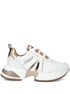 Alexander Smith Marble Logo-detail Sneakers In White