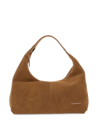 Alexander Smith Medium Chloe Logo-plaque Tote Bag In Blue