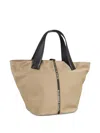MEDIUM LAUREN LOGO STRAP TOTE BAG