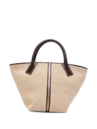 Alexander Smith Medium Lauren Tote Bag In Brown