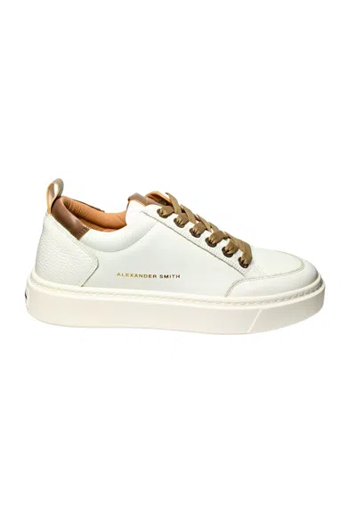 Alexander Smith Men's Shoes  Bond Man-white Brown