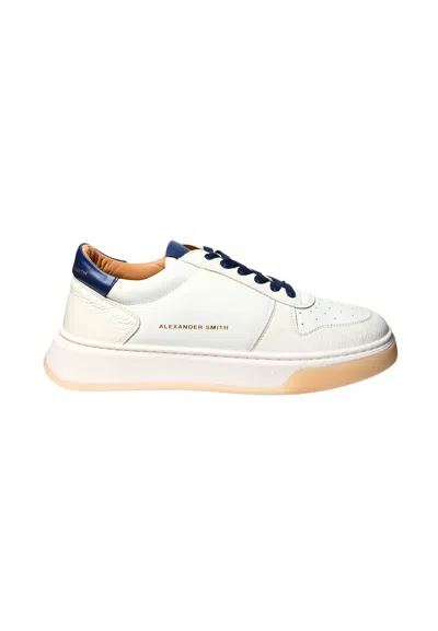 Alexander Smith Men's Shoes  Harrow Man- White Blue