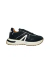 Alexander Smith Men's Shoes  Hyde Man Black White Sneakers In Black