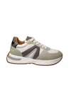 Alexander Smith Men's Shoes  Hyde Man-white Sand Grey In White