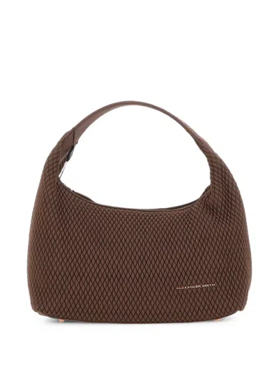Alexander Smith Small Chloe Micro-quilted Tote Bag In Blue