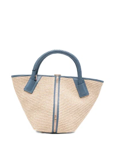 Alexander Smith Small Lauren Braided-handle Tote Bag In Multi
