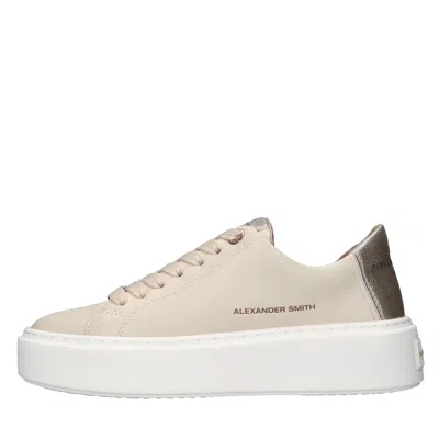 Alexander Smith Sneakers In Beige Chari