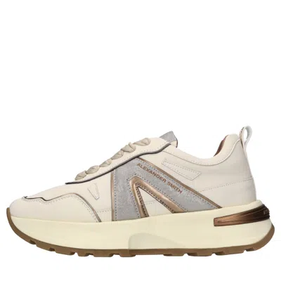 Alexander Smith Sneakers In Beige Chari
