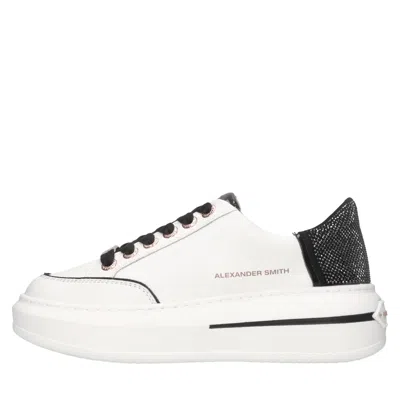 Alexander Smith Sneakers In Bianco Neutri